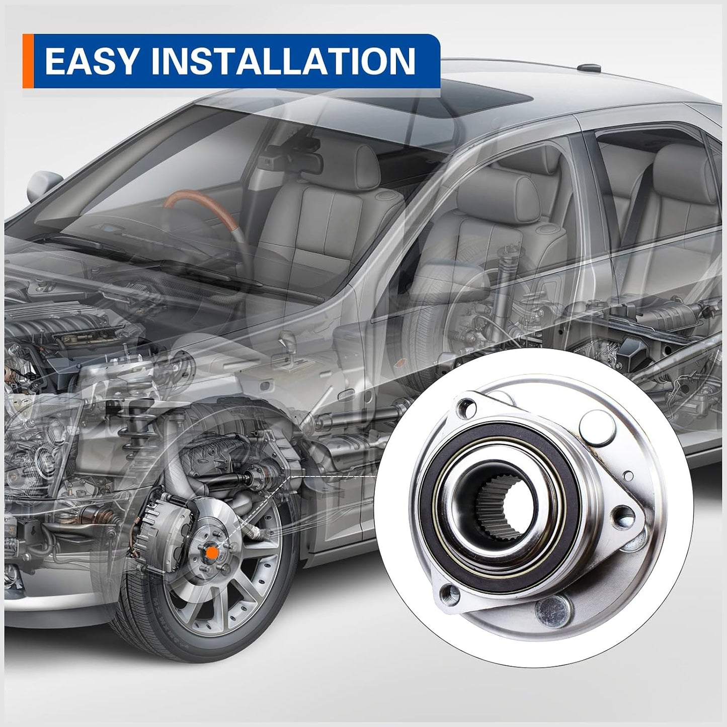 Rodamientos cubo rueda comp Cadillac SRX 10-16 Saab 9-4X 11