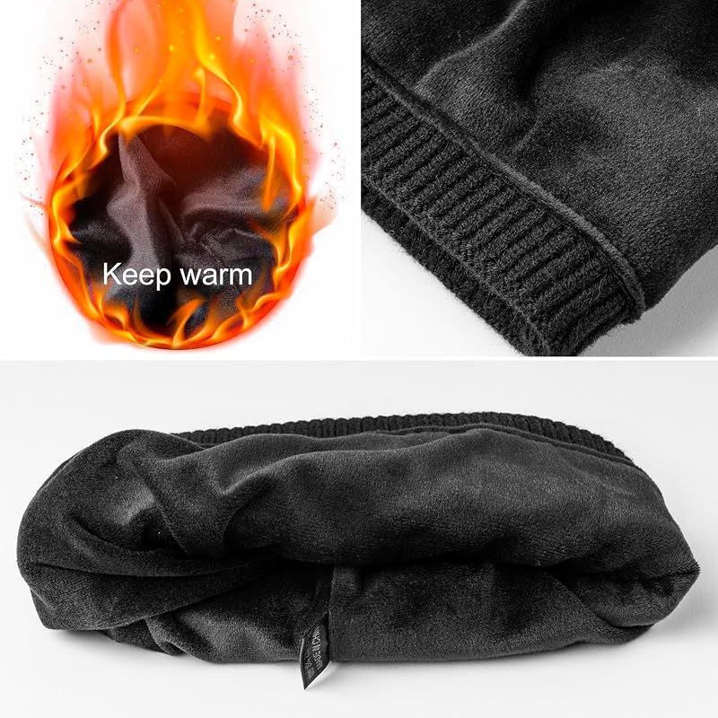Gorro unisex punto suave invierno para hombres y mujeres