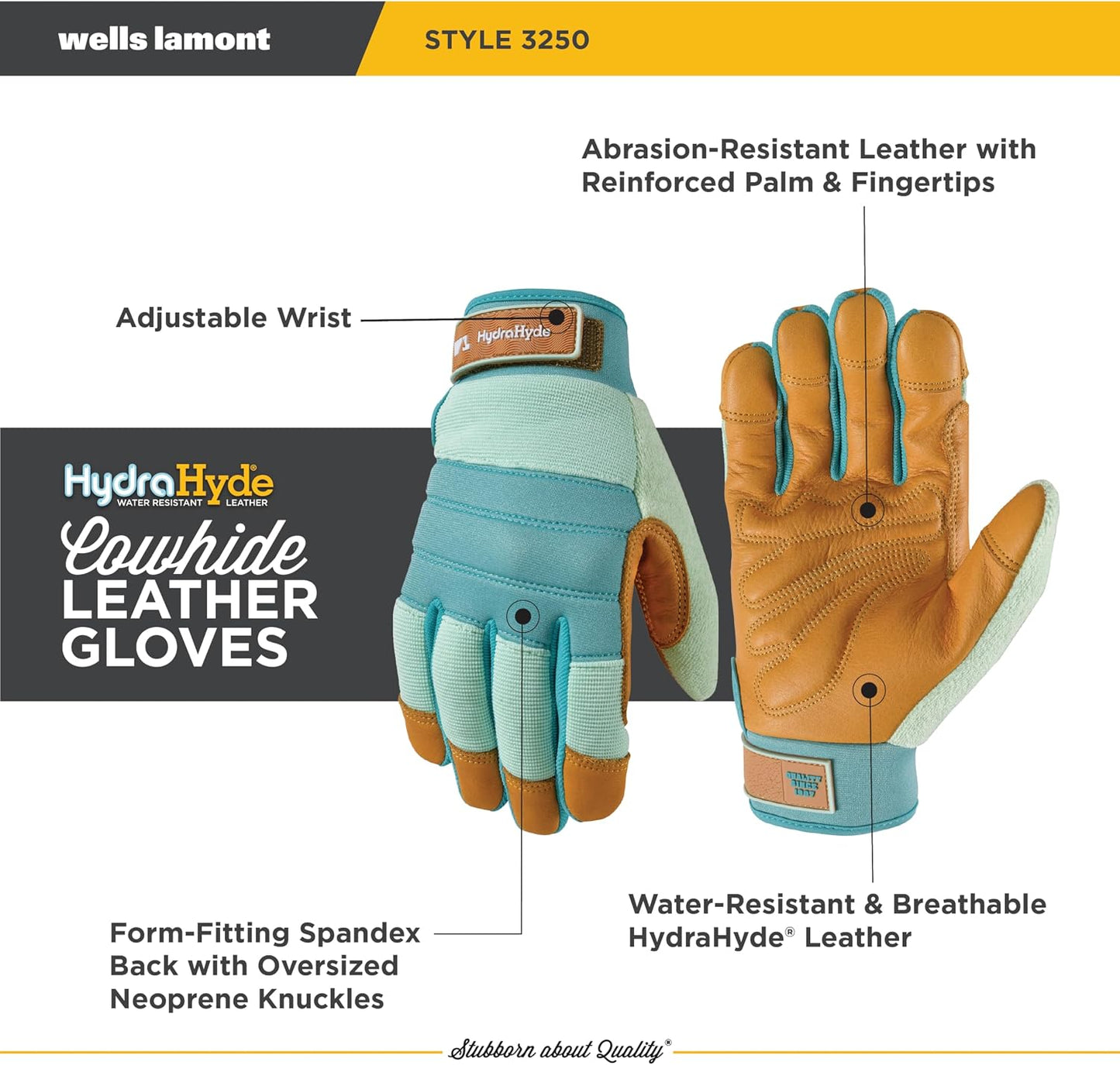 Guantes jardinería mujer piel resistente agua