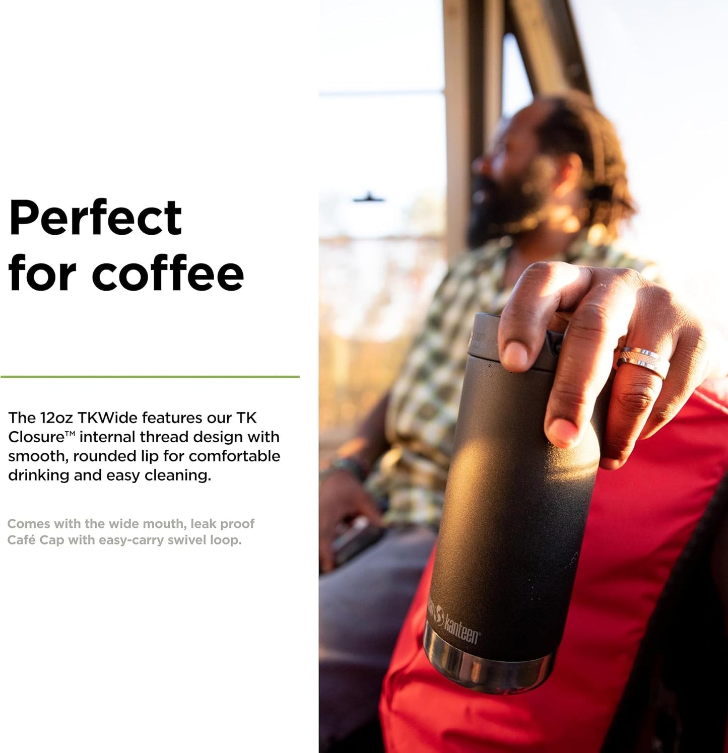Taza 12oz color Negro para Cafés en Hogar con Asa Ergonómica