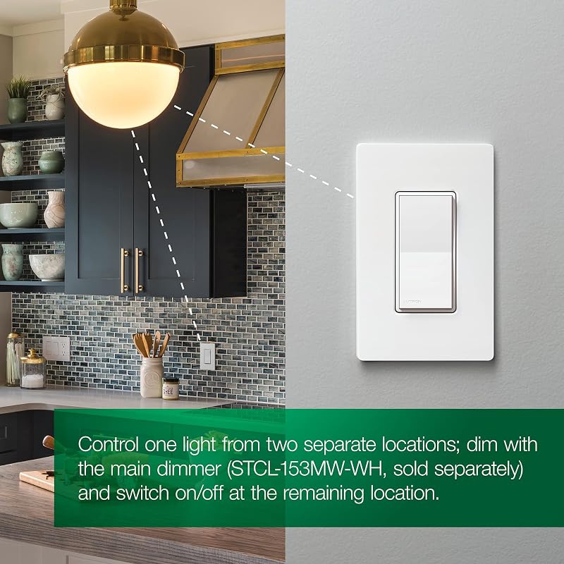 Interruptor táctil LED 3 vías pack 6 blanco