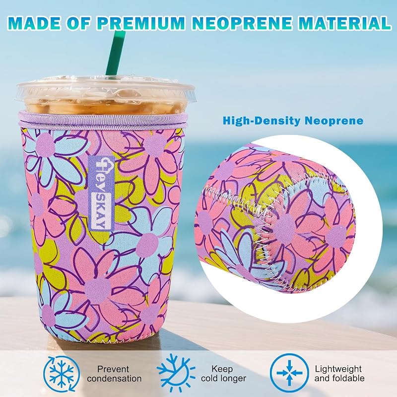 Fundas aisladas para tazas café 16-32oz Koozies