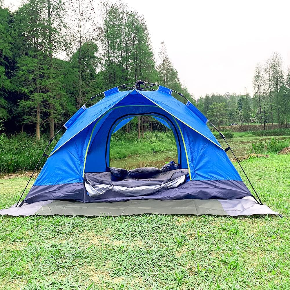 Huella tienda 1-4 personas impermeable lona ligera