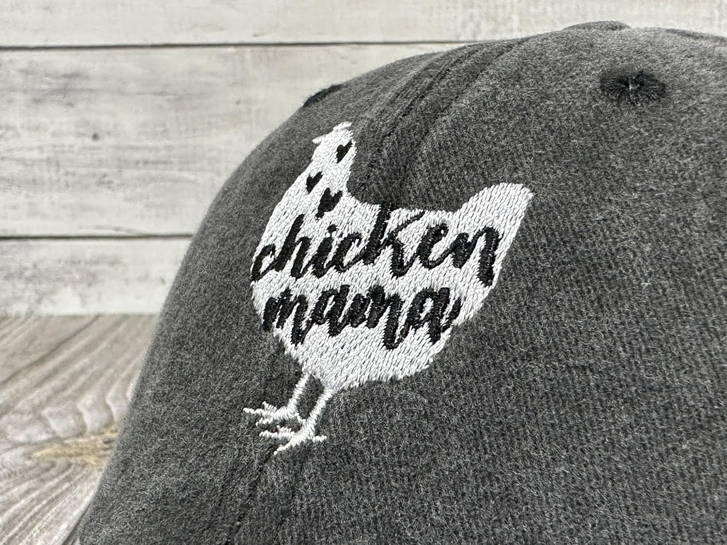 Gorro bordado para abuela mamá papá