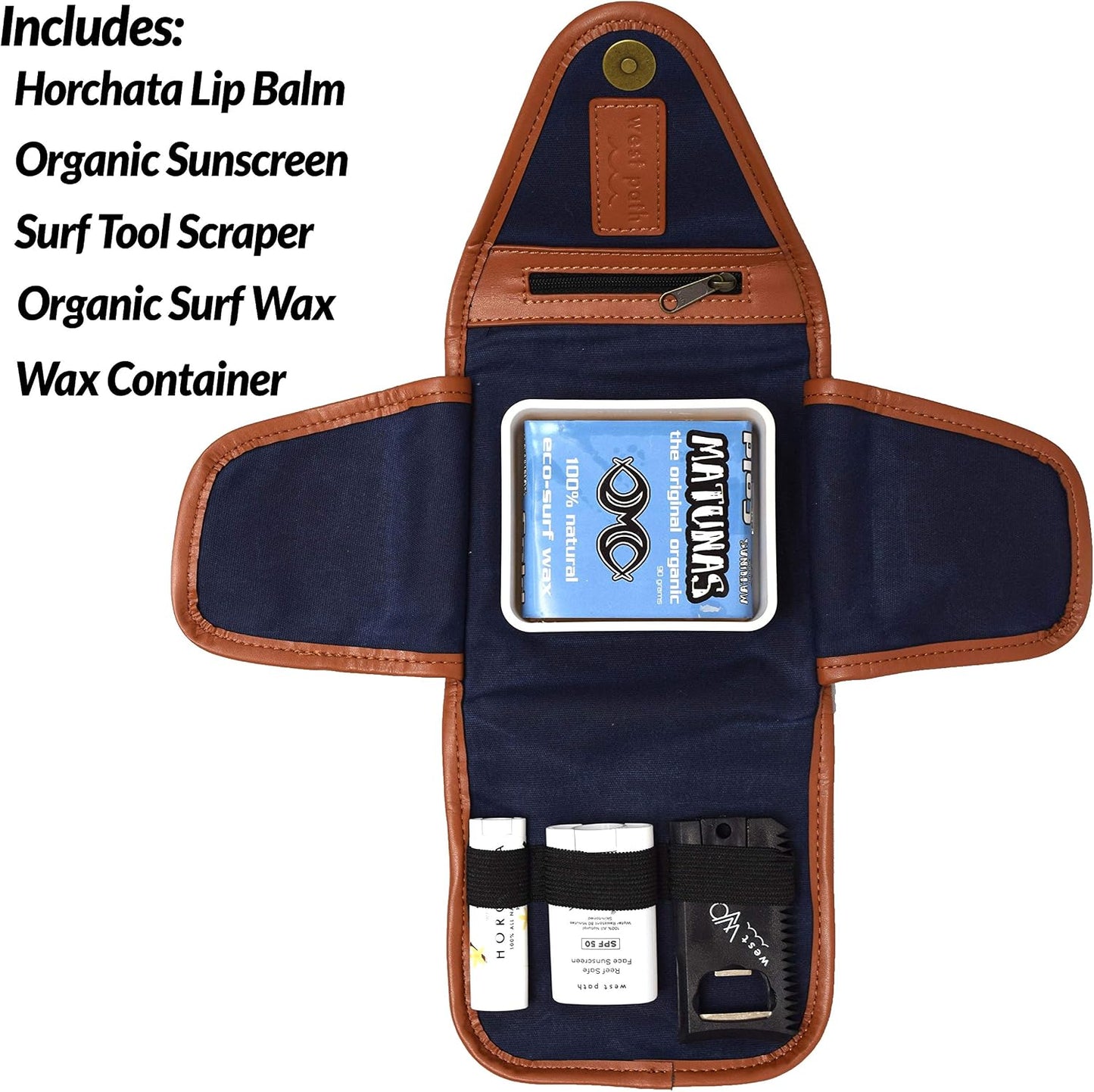 Kit surf cera protector solar orgánico bálsamo labial