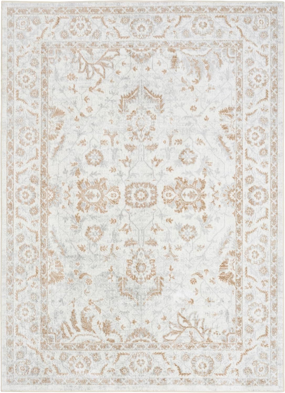 Alfombra lavable 4x6ft para dormitorio sala comedor