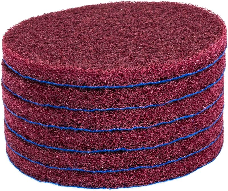 6 Pzas Almohadillas Repuesto Color Rojo 5pulg
