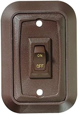 Placa pared interruptor individual 3.53x2.39pulg