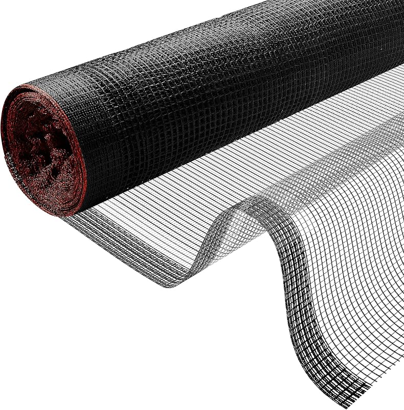 Red seguridad ignífuga 8.6x150pulg color negro construccion