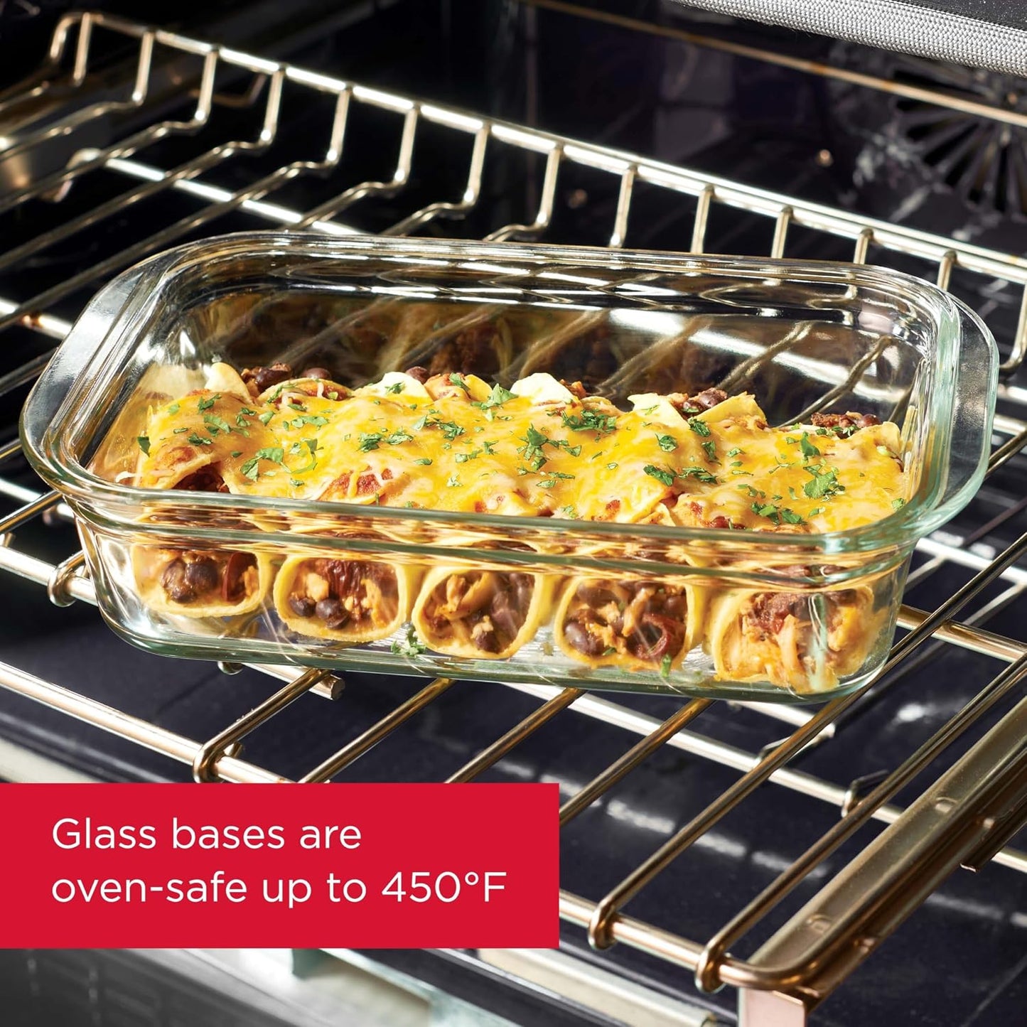 Recipientes vidrio 8 tazas set 2 sin BPA