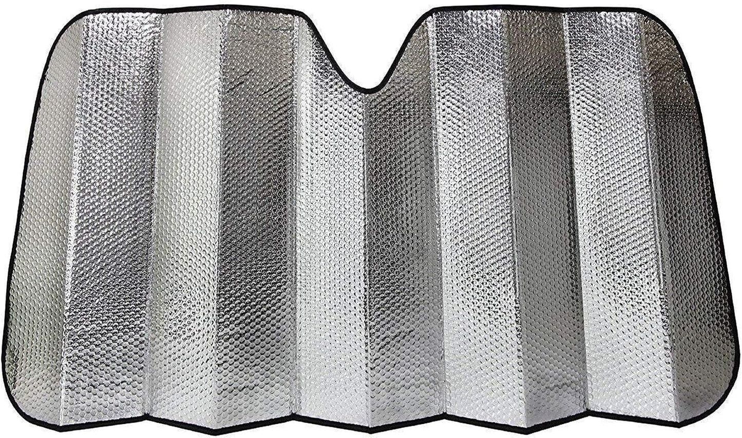 Protector solar doble burbuja para parabrisas coche