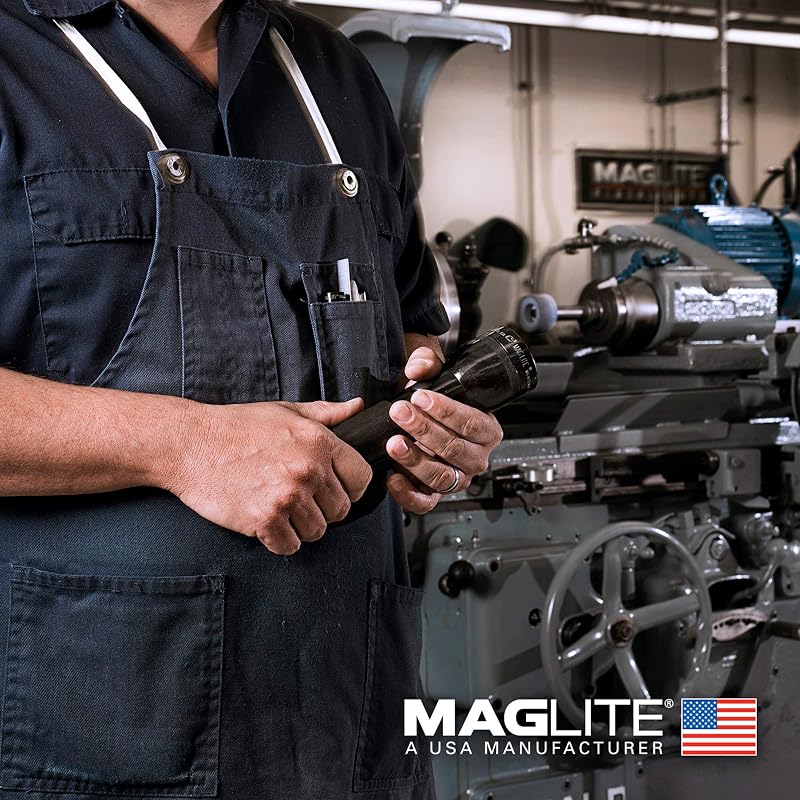 Linterna incandescente 2 células D en caja expositora