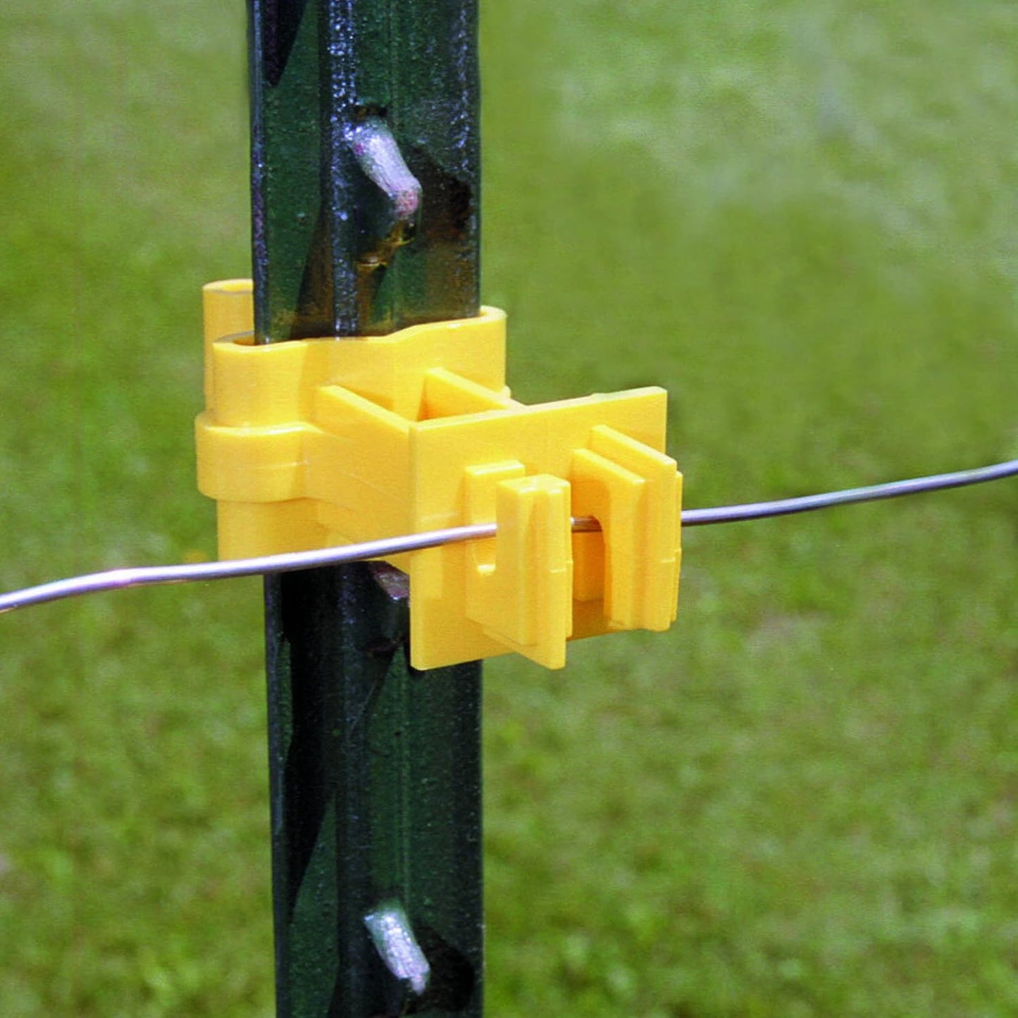 Aislador extensor 2" para cercas eléctricas acero aluminio