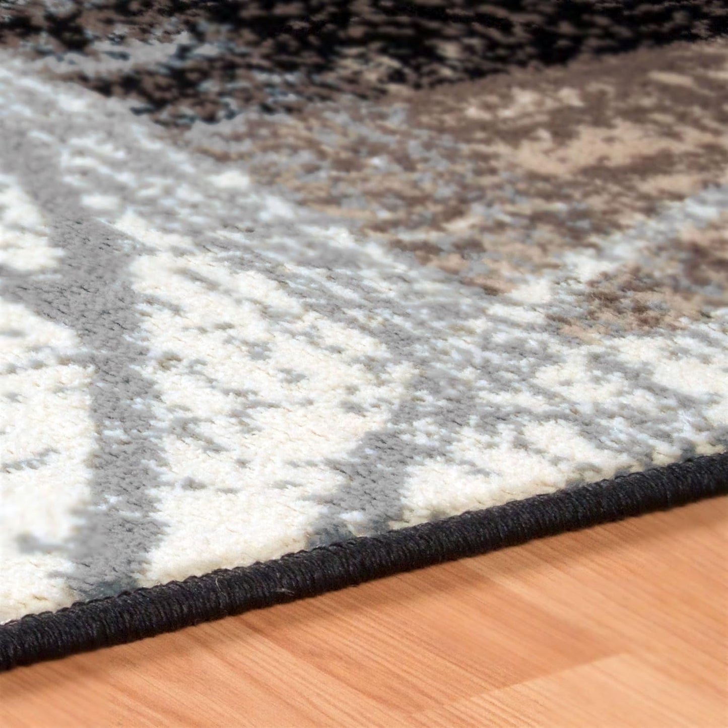 Alfombra pasillo respaldo yute decoración floral