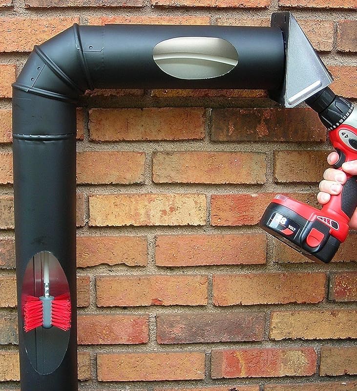 Kit limpieza estufa pellets varillas flexibles prevención