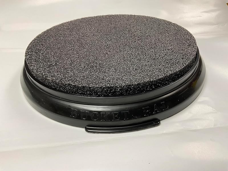 Asiento cubo espuma gruesa hogar aire libre 3.5-6gal negro