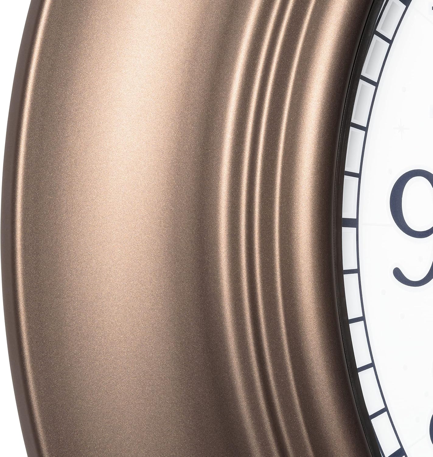 Reloj cuarzo 21pulg iluminado sol y luna interiores