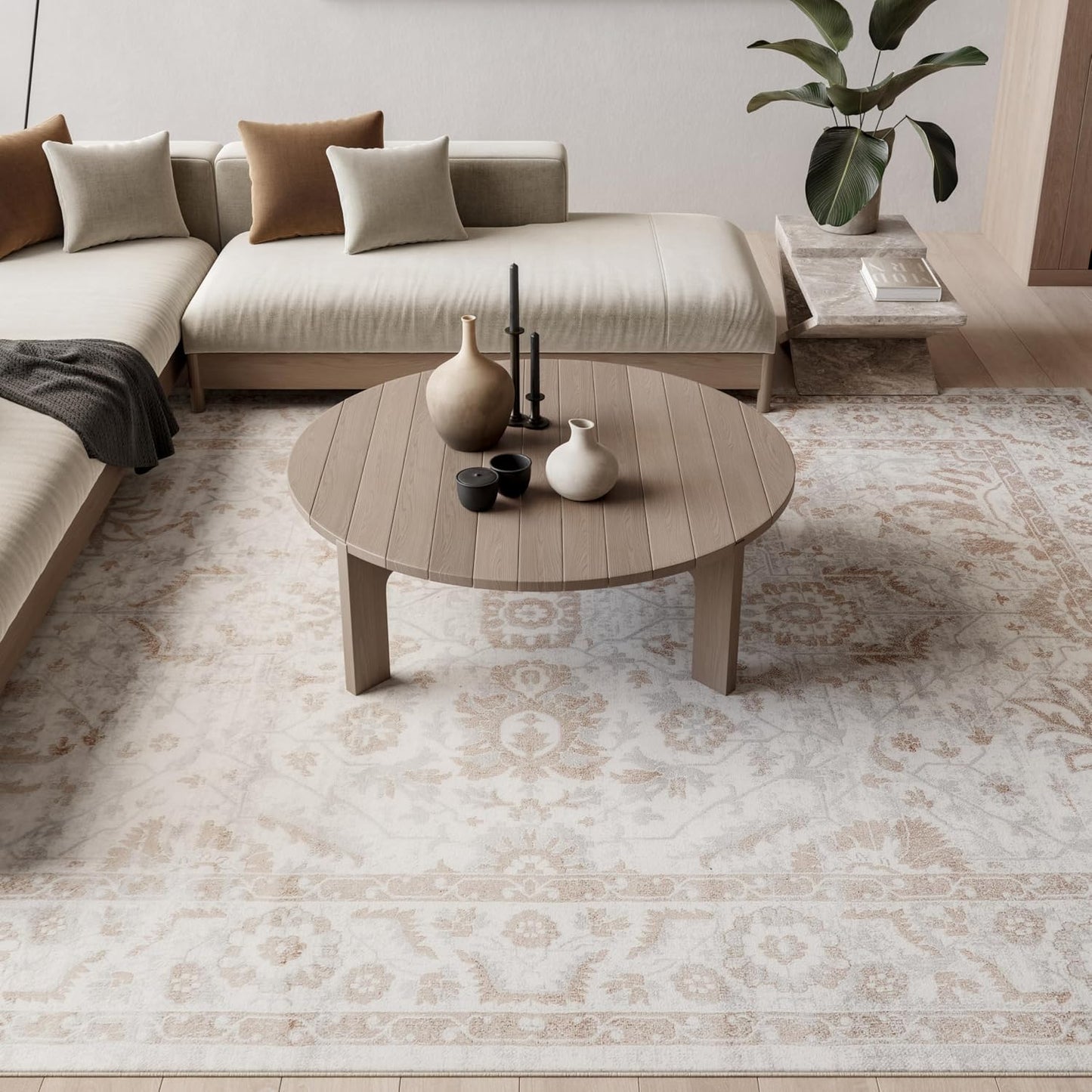 Alfombra lavable 9x12ft para dormitorio sala comedor