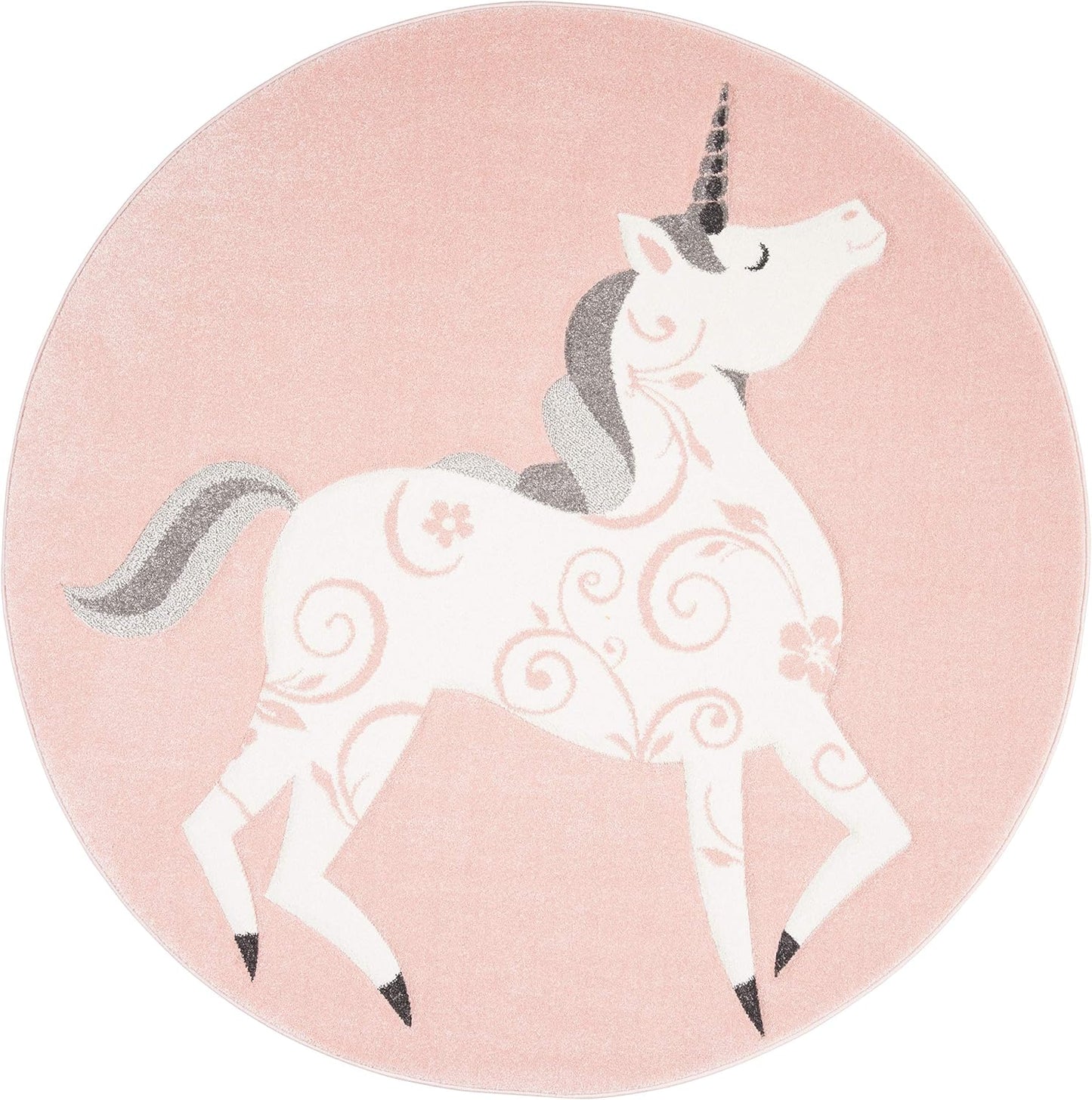 Alfombra unicornios para salón set y bebé