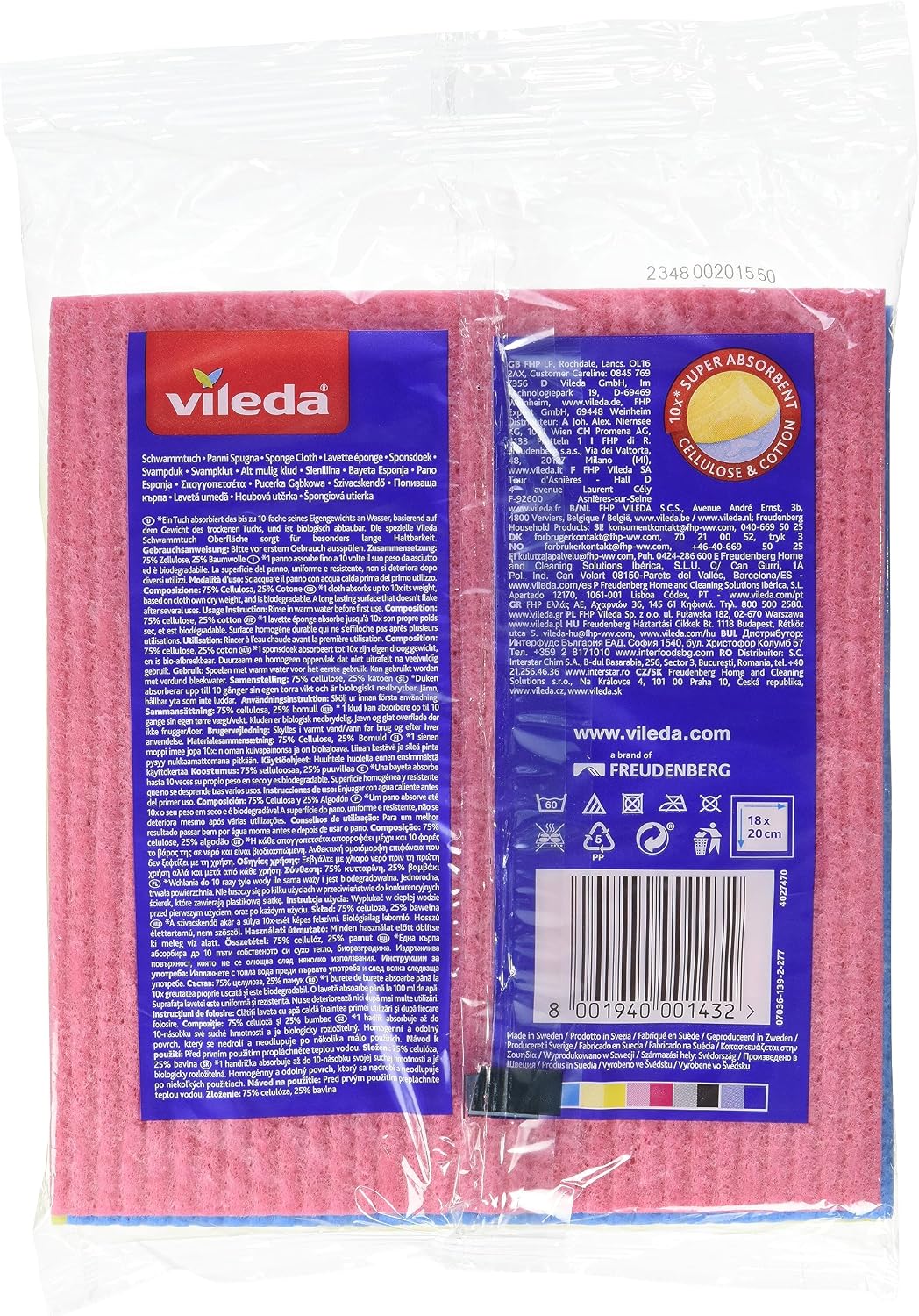Paño Esponja Aqua