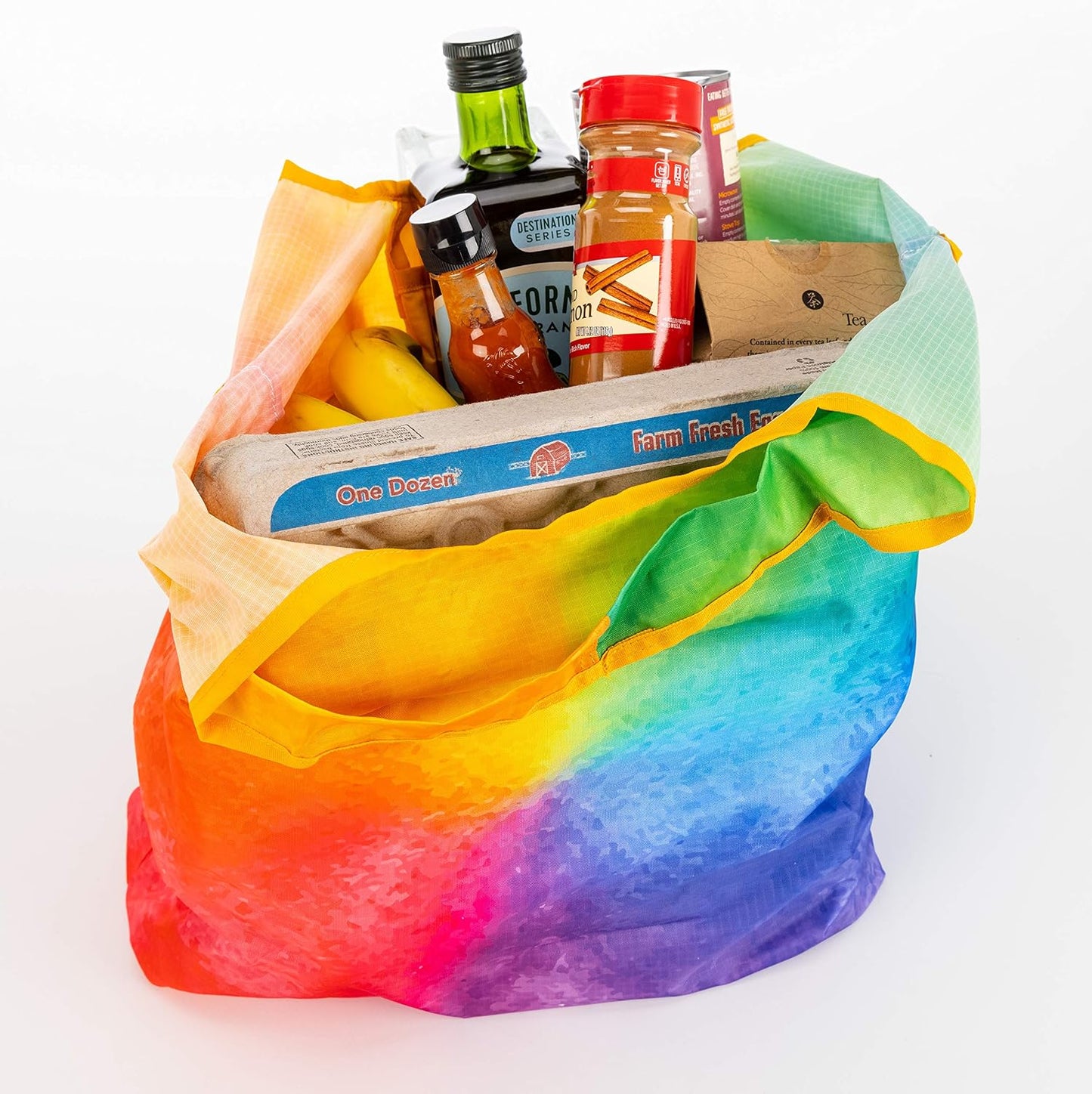 Bolsa reutiliz. para comestibles con asas grandes