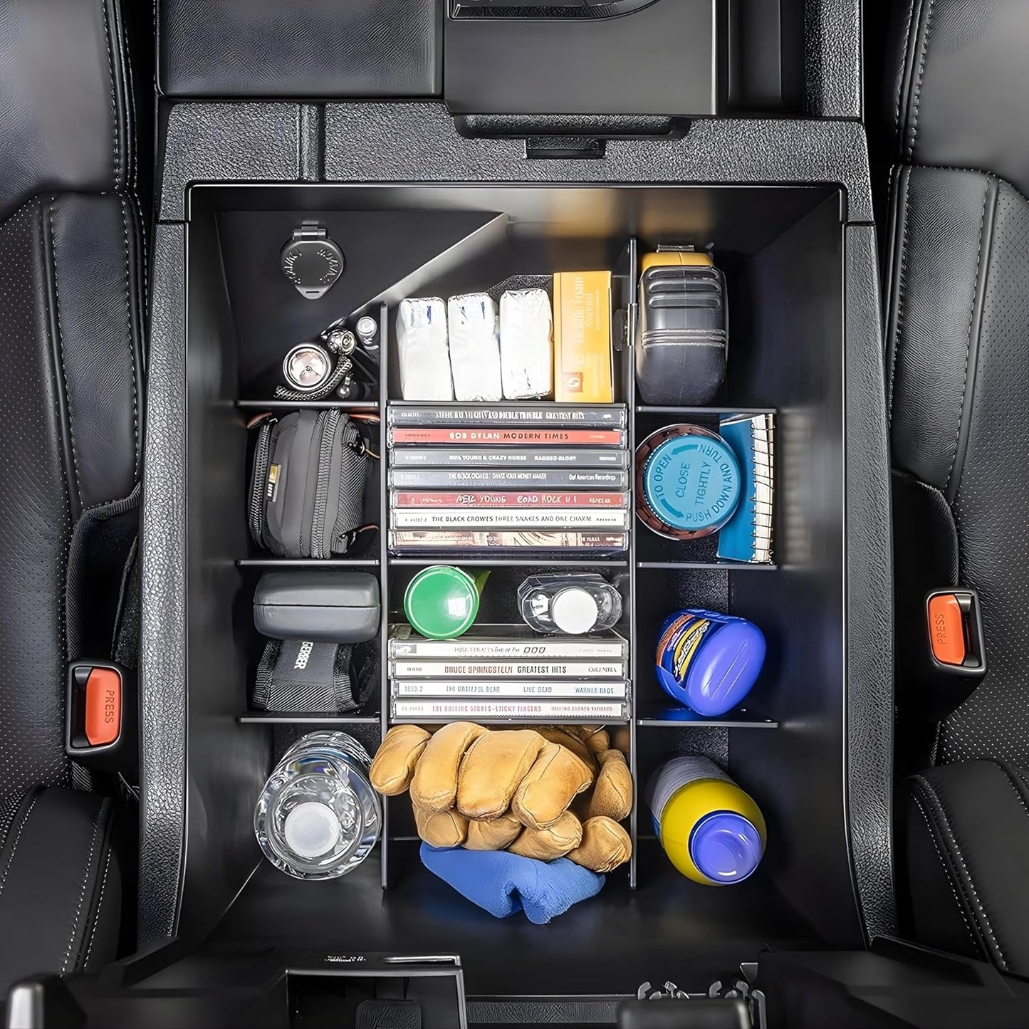 Organiz. consola Toyota Tundra 2014-
