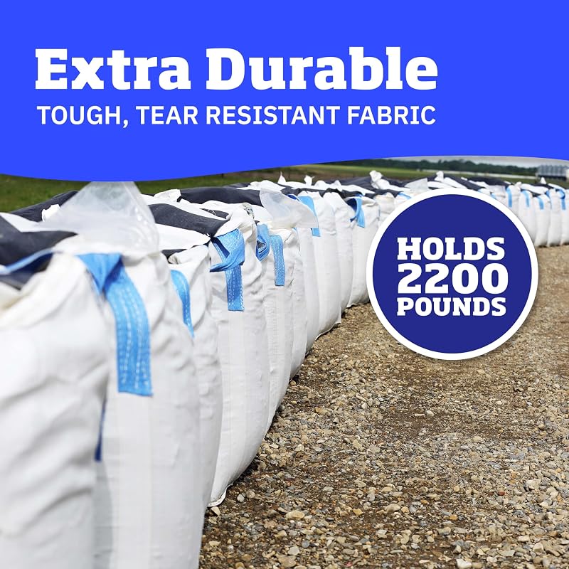 Bolsas basura contratista 200gal tejida 2200lb