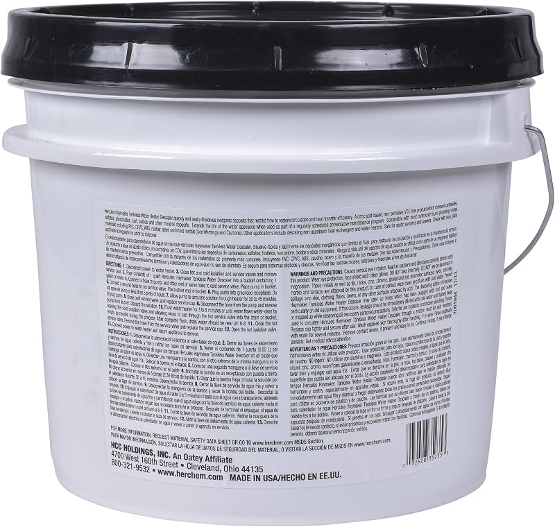 Kit descalcificador calentador agua 5x5x6" 35235-1