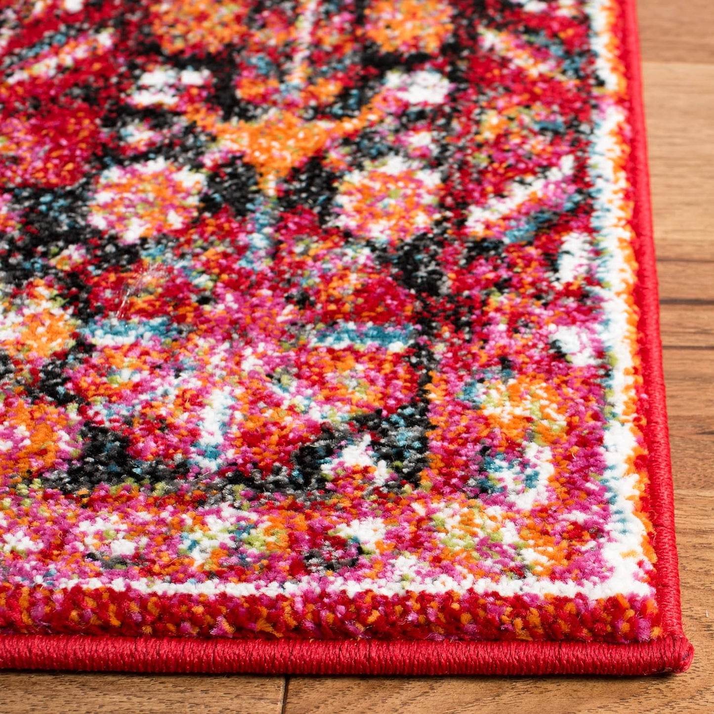 Alfombra pasillo 2'3"x6' diseño persa no pelusa