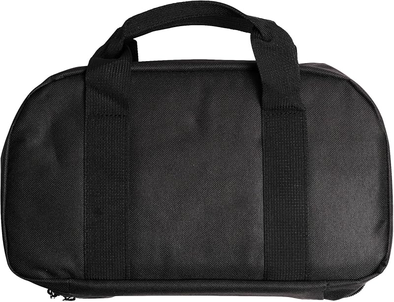 Bolsa cuchillos 13x7.5" nylon negro 8 bolsillos