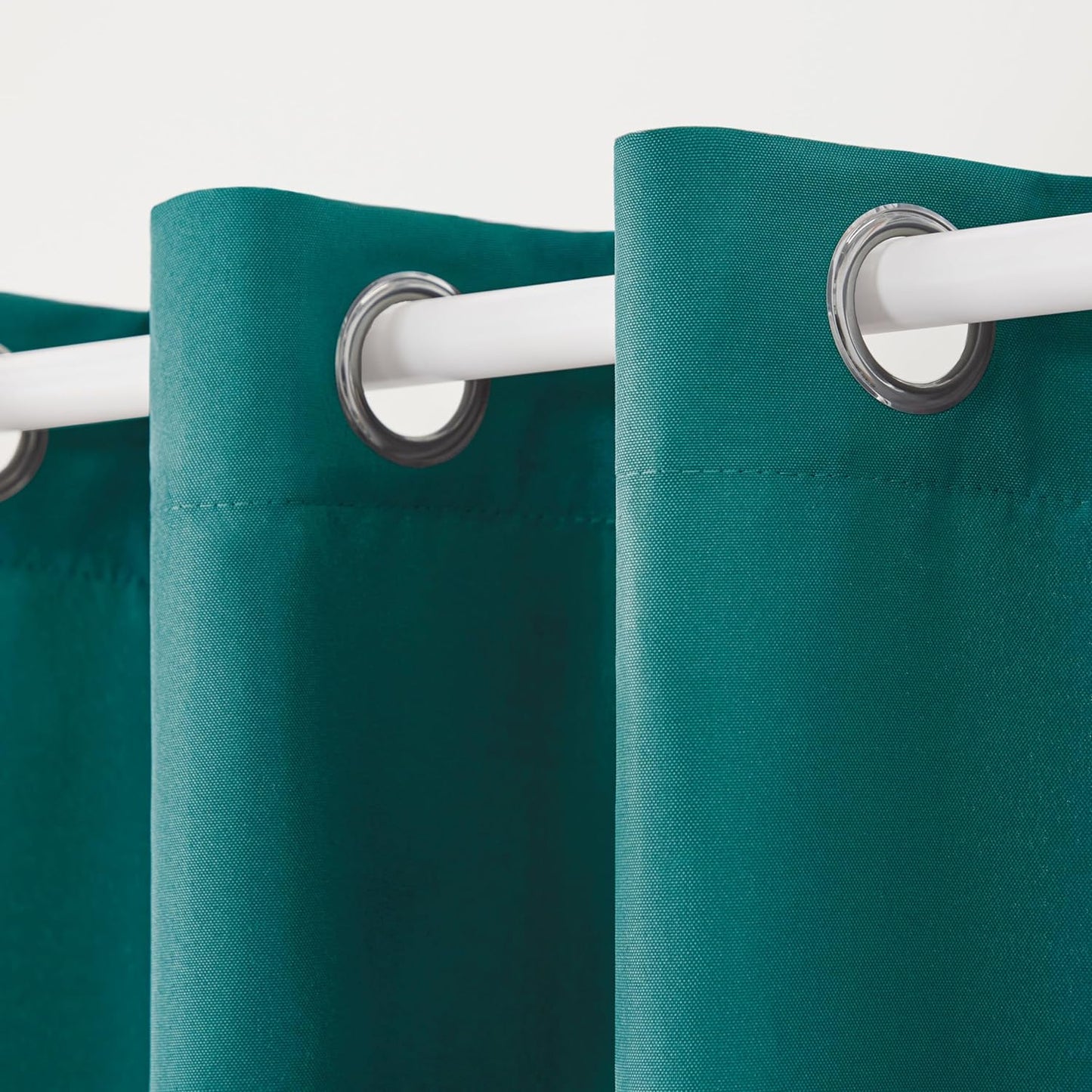 Cortinas pesadas 54x108" set 2 color verde