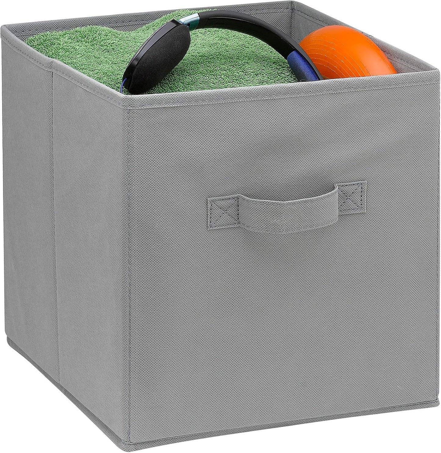 Cubos plegables tela organiz. grandes para ropa y juguetes