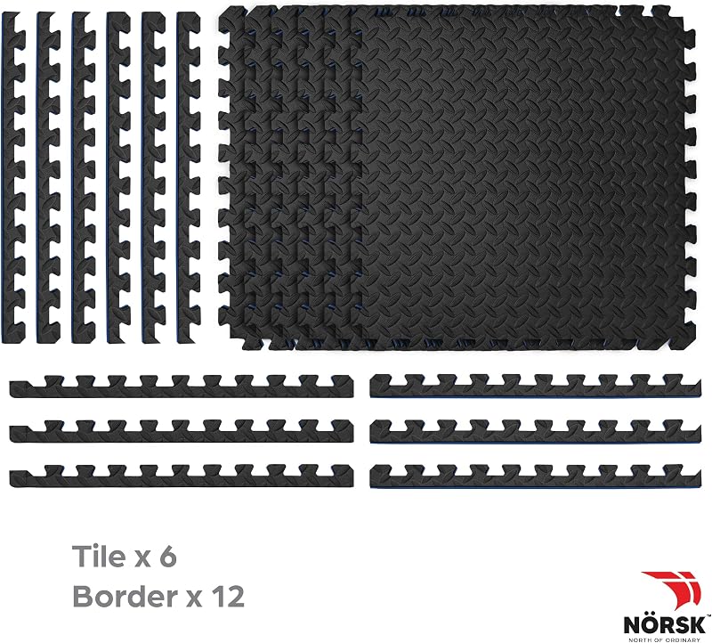 Azulejos espuma reversibles 24x24" 0.47" pack 6