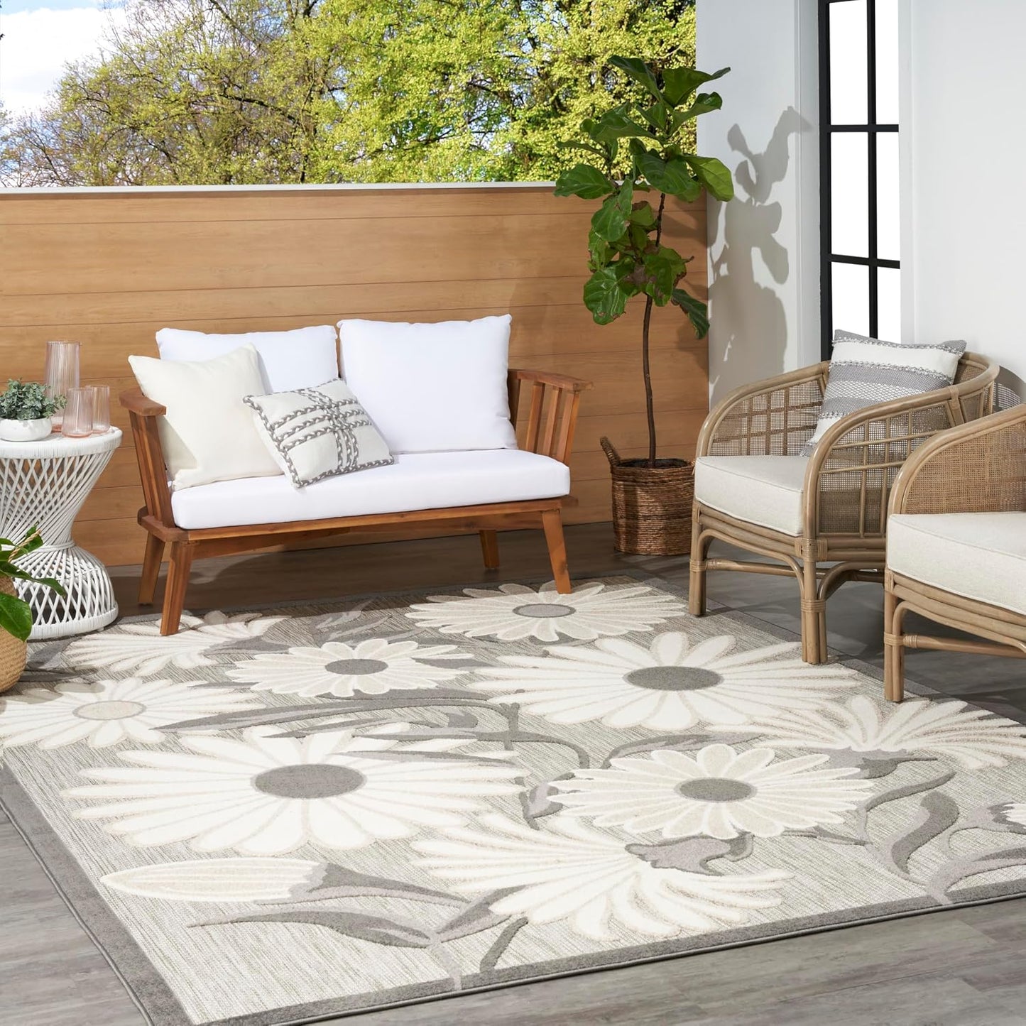 Alfombra beige 9x12ft dormitorio sala comedor fácil limpiar
