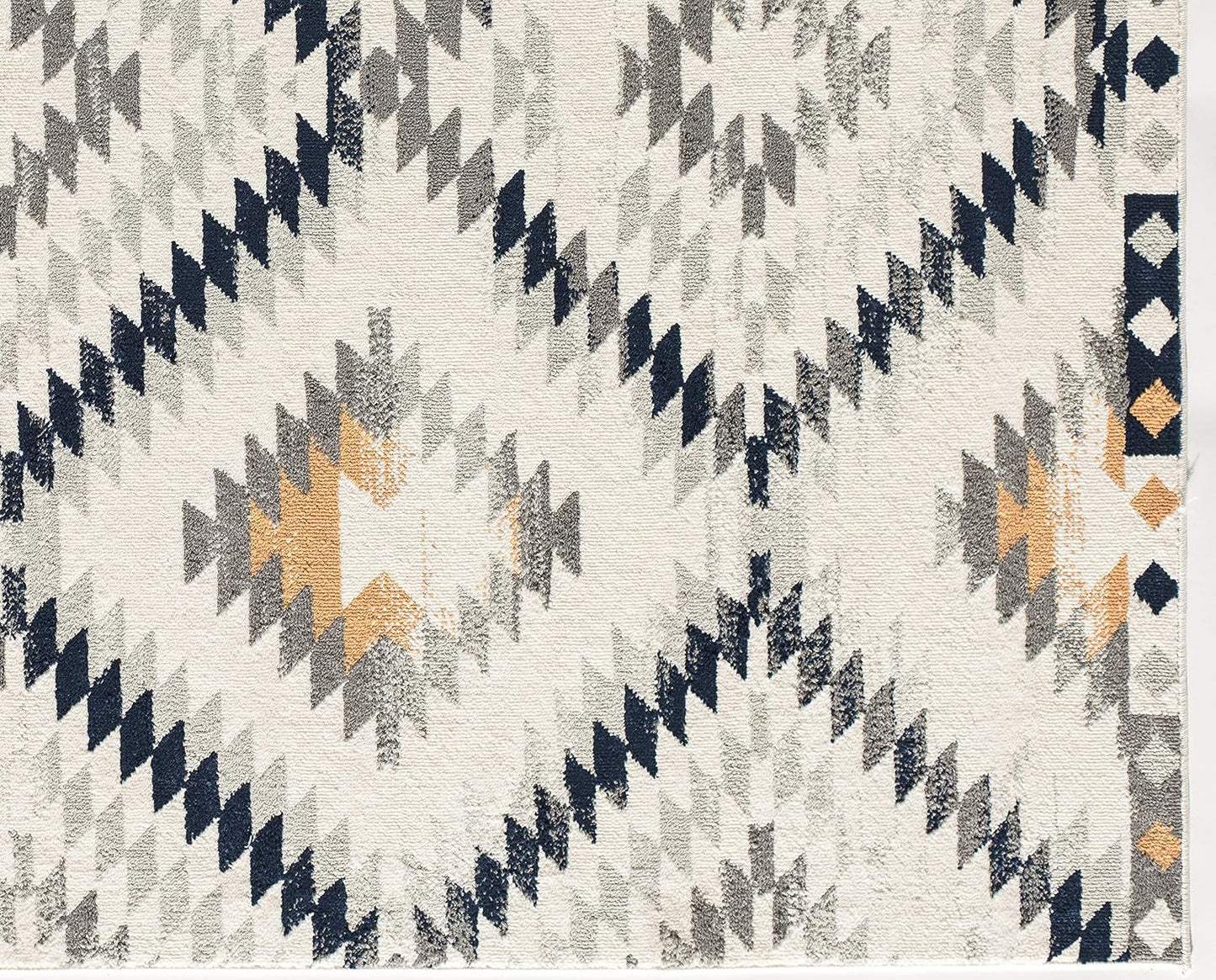 Alfombra tribal marroquí dorada 3x5ft