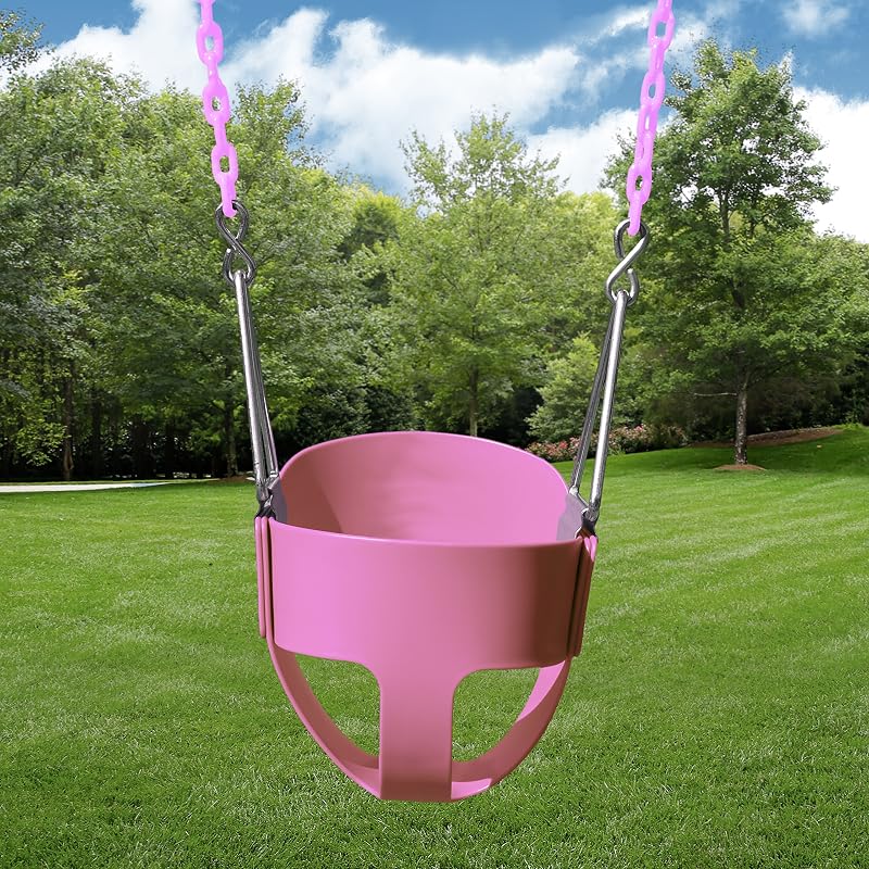 Columpio para niños pequeños rosa 60pulg cap 50lb