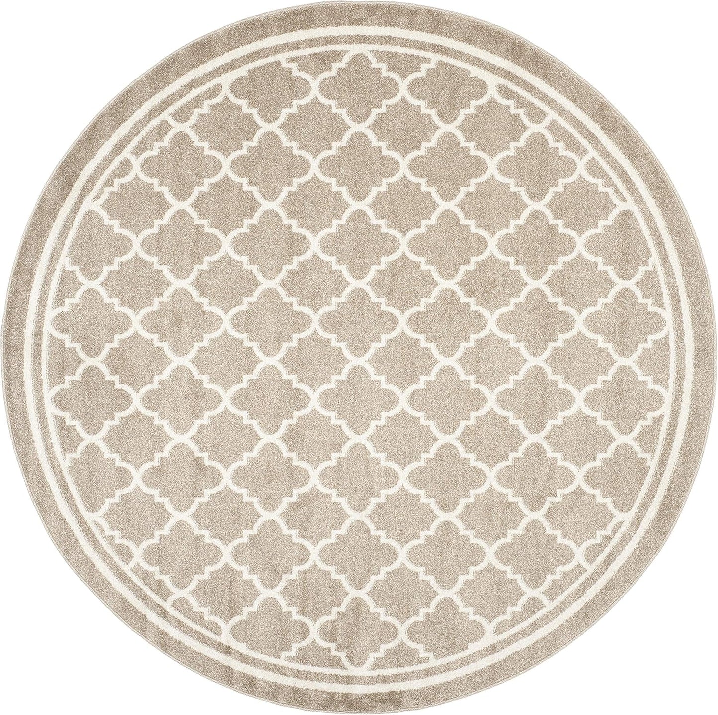 Alfombra interiores exteriores gris claro beige