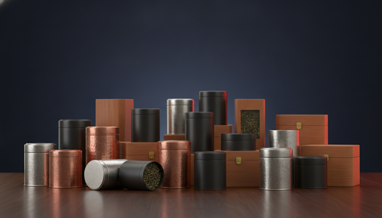 Latas y Cajas para el Té