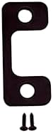 Placa bloqueo cerrojo latón bronce aceitado ajustable