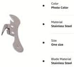 Abrelatas acero inox plateado multifuncional cocina