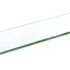 Estante cristal acero cepillado 4.75x12pulg
