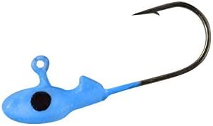 Cabezas plástico blando para cebos pesca pack 10 azul