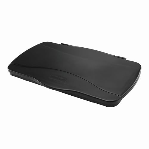 Tapa bisagra para contenedores Slim Jim 16/23gal negro
