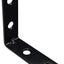 Soporte esquina acero negro 2x2x5" pack 48