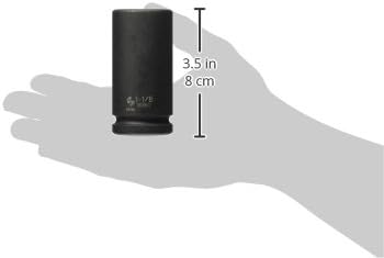 Unidad 3/4pulg x enchufe profundo 1-1/8pulg