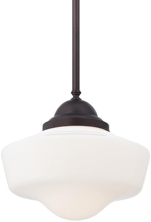 Colgante Lavery 1 luz 150W 13.75x12.25pulg bronce cepillado