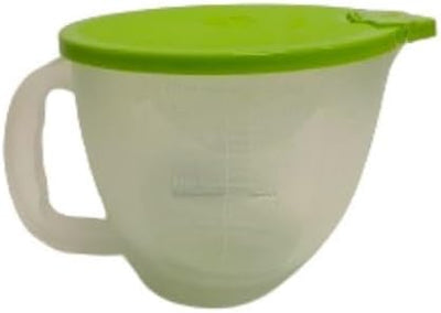 8 Tazas Medidoras Transparente y Verde