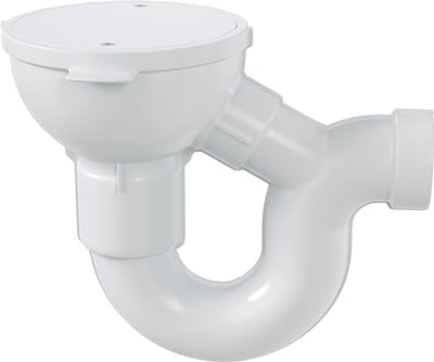 Drenaje piso PVC 2" trampa integral blanco