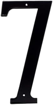 Números estándar para casas 6pulg negro