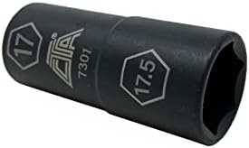 Llave plegable 17mm para tuercas rueda con tapas cromadas